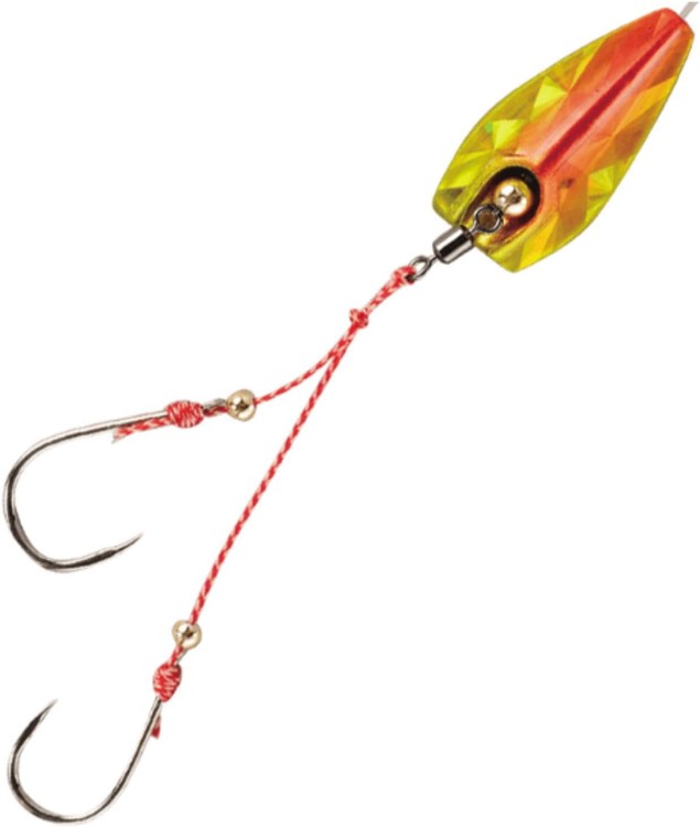 HAYABUSA SE105 Musou Red Sea Bream Penetrating Sliding Tenya 20 #02 Orange Gold Holo