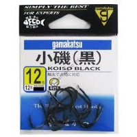 GAMAKATSU Koiso [Black] #12 (12pcs)