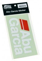 ABU GARCIA Abu Cutting Sticker Red x White 160mm