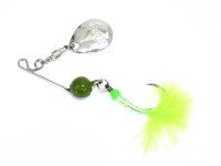 MUKAI B-Ball Feather # B-BF5 Olive / Lime