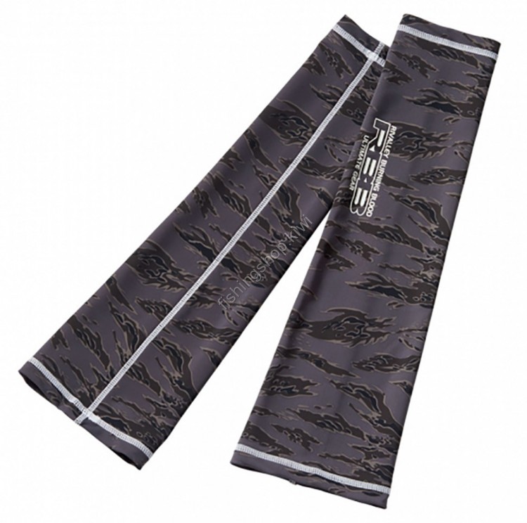 Rbb SOSHIN 886301 RBB COOL UV ARM GUARD BLACK TIGER CAMO L