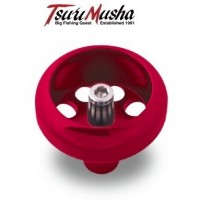 TSURI MUSHA Power Wheel Knob Red