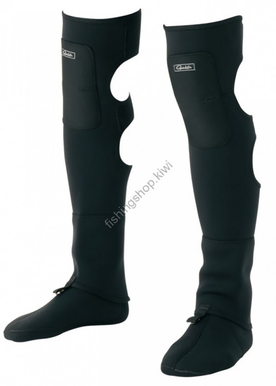 GAMAKATSU PROTECT GAITER WITH SOCKS GM3594 BLACK LL LL