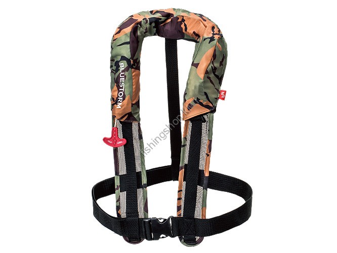 Bluestorm Automatic inflatable life jacket (suspender type) BSJ-8320RS CAMO