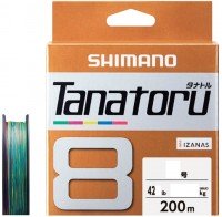 SHIMANO PL-F68R Tanatoru 8 [10m x 5colors] 200m #2 (42.8lb)