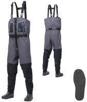 DAIWA SW-4502B-T Daiwa Tight Fit Salt Breath Zip Wader S (24.0-24.5)