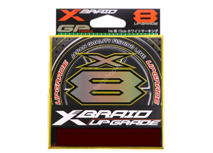 YGK XBraid Upgrade X8 [Green w/White markings] 200m #1.5 (30lb)