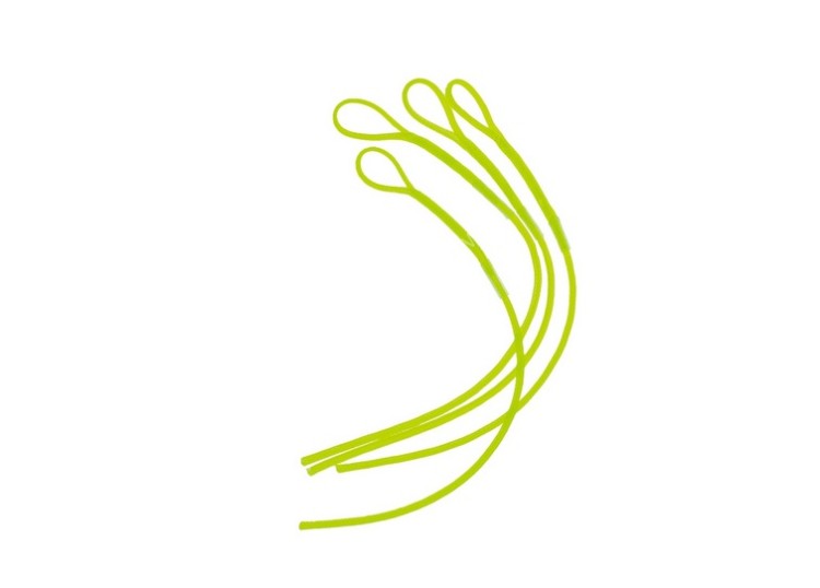 TIEMCO Braided Loop #7-10 FL Yellow