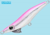 BREADEN Minimaru Evology 50 Shallow # 02 Magma Silver / Pink Back