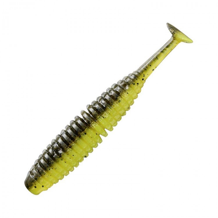 ISSEI Caramel Shad 5 #10 Green Pan / Chart