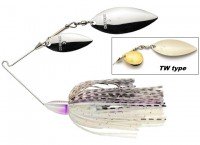 KEITECH Tee-Bone Spinnerbait 3/8oz TW #528 Purple Pearl Shad