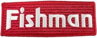 FISHMAN WP-000001 Sticker Patch Red