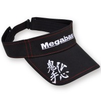 MEGABASS Megabass Sun Visor [Black/White] Free