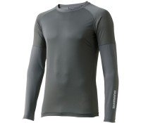 SHIMANO IN-000V Sun Protection Hybrid Inner Shirt Charcoal XS