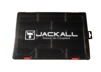 JACKALL 2800D Tackle Box M #Clear Black