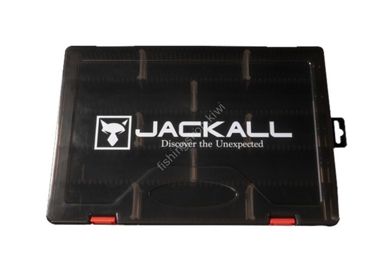JACKALL 2800D Tackle Box M #Clear Black