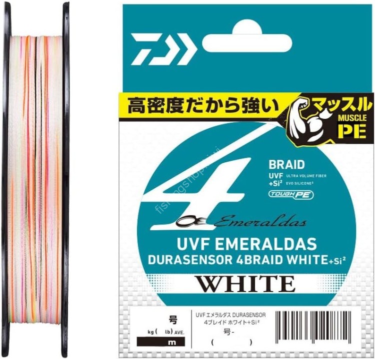 DAIWA UVF Emeraldas Durasensor x4+Si2 [White] 100m #0.8