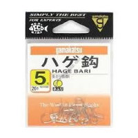 GAMAKATSU Hage Bari [White] #5 (20pcs)