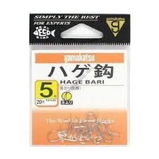 GAMAKATSU Hage Bari [White] #5 (20pcs)
