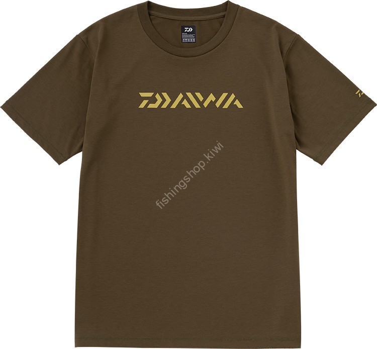 DAIWA DE-8623 Clean Ocean Logo T-Shirt (Olive) L
