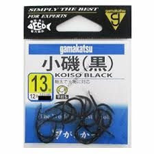 GAMAKATSU Koiso [Black] #13 (12pcs)