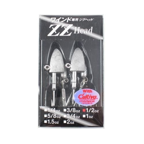 OZ TACKLE DESIGN ZZ Head 1 / 2 oz Standard (Hook T)