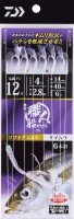 DAIWA Kaiteki Syokunin Fune Sabiki SS Soft Ami Ebi 6 Hooks Leader [Keimura] 12-4