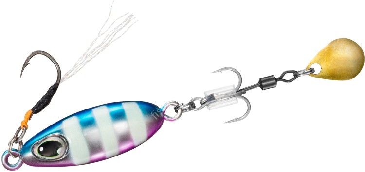 DAIWA Teardro Spin 7.0g #Blue Pink Zebra