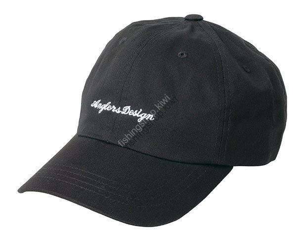 ANGLERS DESIGN ADC-17 COTTON CAP BLACK FREE