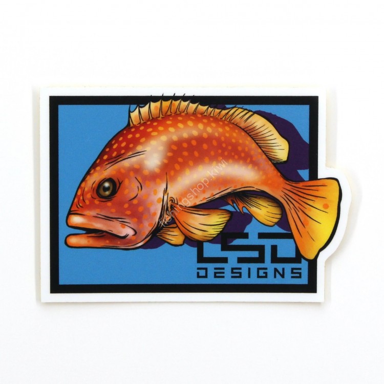 LSD Outdoor Weathering Sticker "Fish" #Cartoon Kijihata