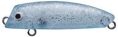 TACKLE HOUSE Shores Oluga Lipless SOL43 #55 3D Clear Blue Lame