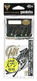 Gamakatsu Ultra AJI (Mackerel) BISHI 3 pcs SHIKAKE F109 10-1.5