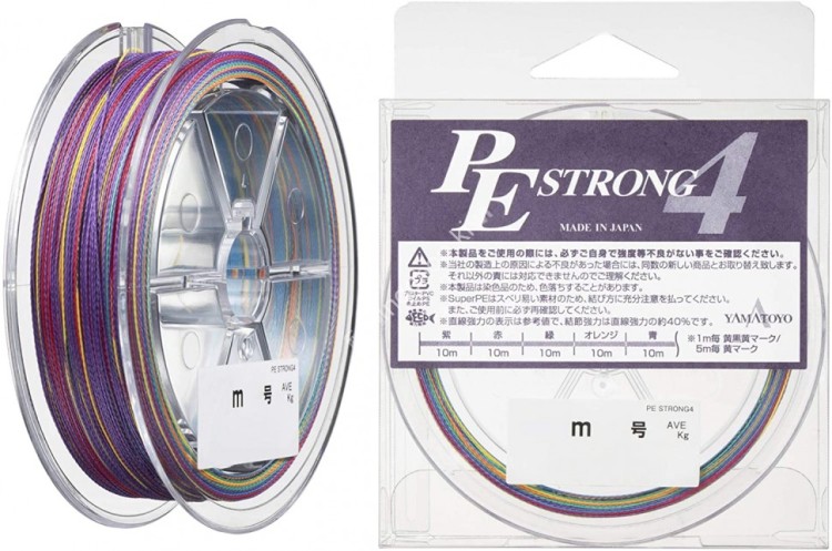 YAMATOYO PE Strong 4 [10m x 5colors] 300m #6 (30kg)