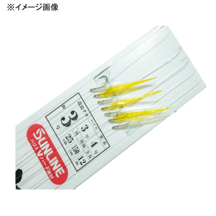 MIYAICHI MIYAICHI Madai Sabiki Type 1 (Standard) 7 Hooks [White/Yellow] 7-3-4 12m