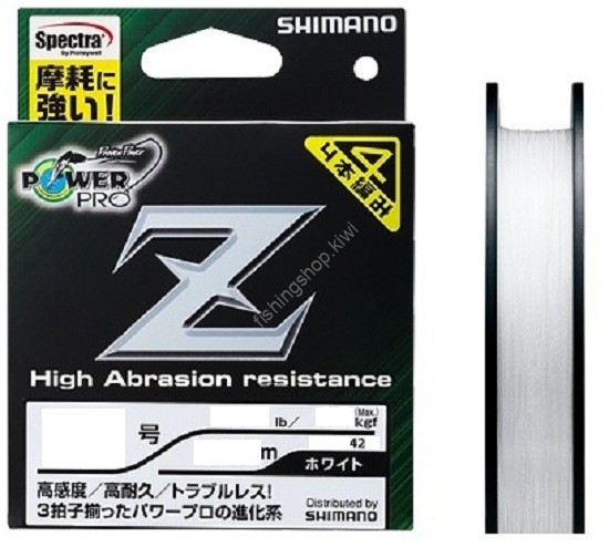 SHIMANO PP-M62N Power Pro Z [White] 200m #0.8 (8.2lb)