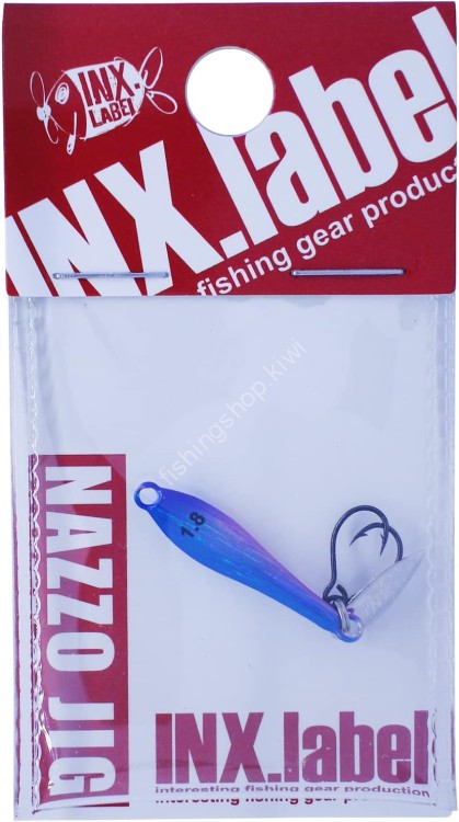 INX.LABEL Nazzo Jig (Heavy Zone) 25g #04 Blue Pink Iwashi/Silver