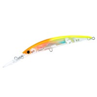 DUEL Crystal 3D Minnow Deep Diver Jointed 130F #C57 Orange Yellow