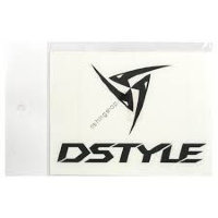 DSTYLE Cutting Logo Sticker Type 2 Black