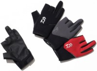 DAIWA DG-6225W Cold Protection Light Grip Gloves 3 Cuts [Black] 2XL
