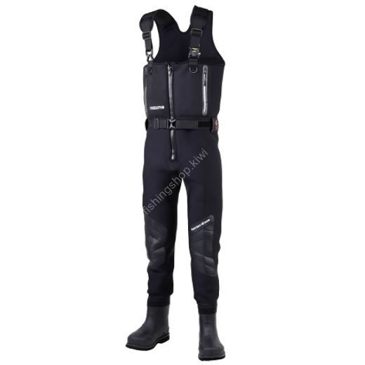 MAZUME MZBF-217 FULLOPEN NEOPRENE WADER BK M