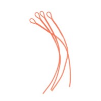 TIEMCO Braided Loop #7-10 FL Orange