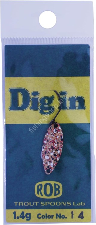 ROB LURE Dig in 1.4g #14 Tonkotsu