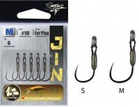 SEASON Jin Single Hook [Black] S (6pcs)