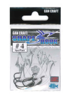Gan Craft SHAPE-S HOOK No.4