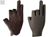 SHIMANO GL-006V Sensitive Gloves 3 (Brown) M
