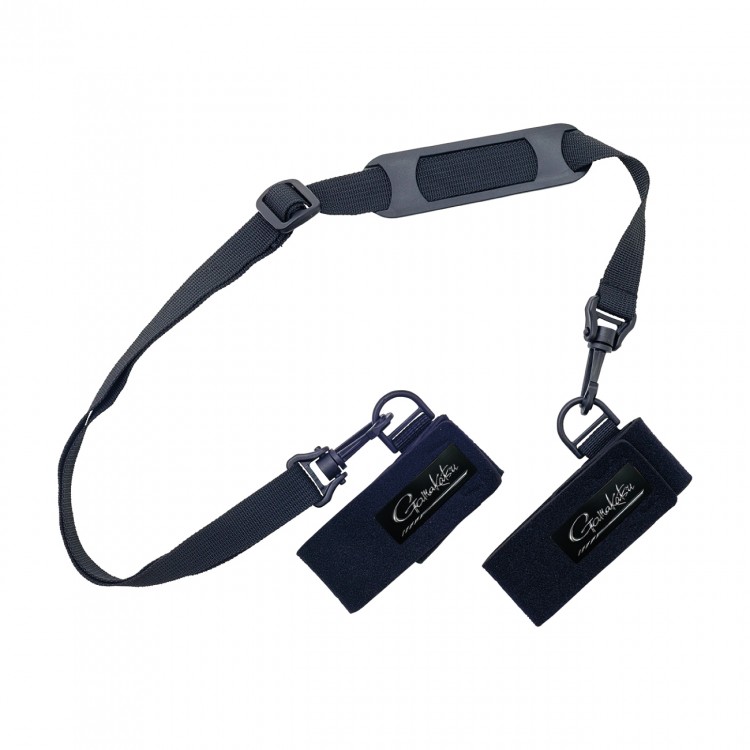 GAMAKATSU GM2574 Rod Belt (Shoulder Type) Black
