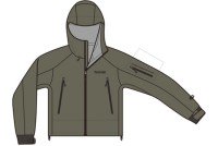 PAZDESIGN PBR-048 BS Wading Rain Jacket III (Olive) 3L