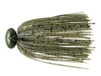 DEPS Hype Football Jig 1/4oz Silicone Fine Skirt #65SF Watermelon Seed