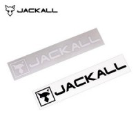 JACKALL JK Cutting Sticker Rectangle L Black