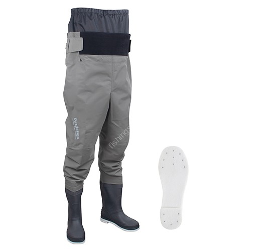 PAZDESIGN PBW-485 BS Fit High Boot Wader II [Felt Spike Sole] (Charcoal) XL